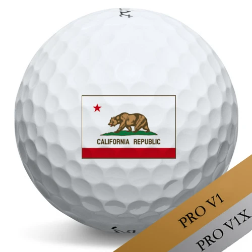 Titleist Pro V1 V1x California Logo Golf Balls 3 Titleist Pro V1 V1x California Logo Golf Balls