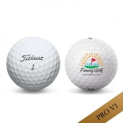 Titleist Pro V1 V1x Sun & Wave California Logo Golf Balls -FAIRWAY GOLF Sales 790c