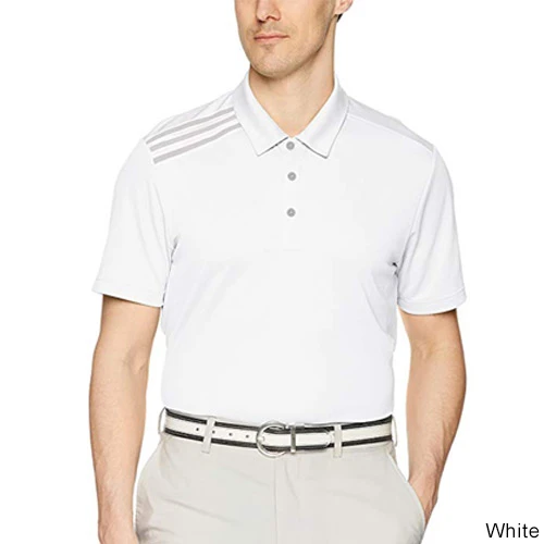 Adidas Essential 3 Stripe Polo Shirt 8 Adidas Essential 3 Stripe Polo Shirt - Image 6