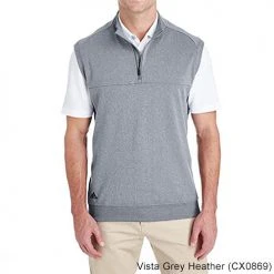 Adidas A271 Quarter-Zip Club Vest -FAIRWAY GOLF Sales ADS0418e