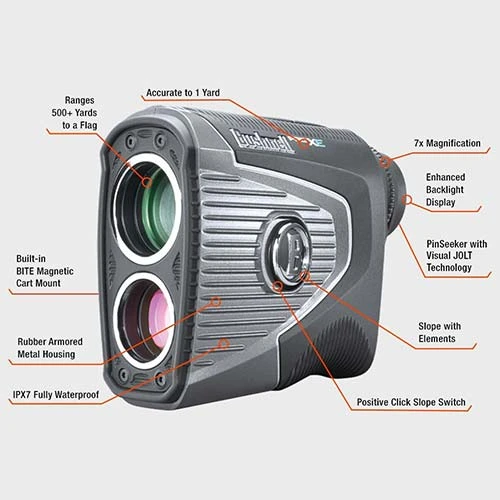 Bushnell Pro XE Golf Laser Rangefinder 4 Bushnell Pro XE Golf Laser Rangefinder - Image 2
