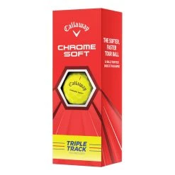Callaway Chrome Soft Triple Track Golf Ball -FAIRWAY GOLF Sales CAL1868h