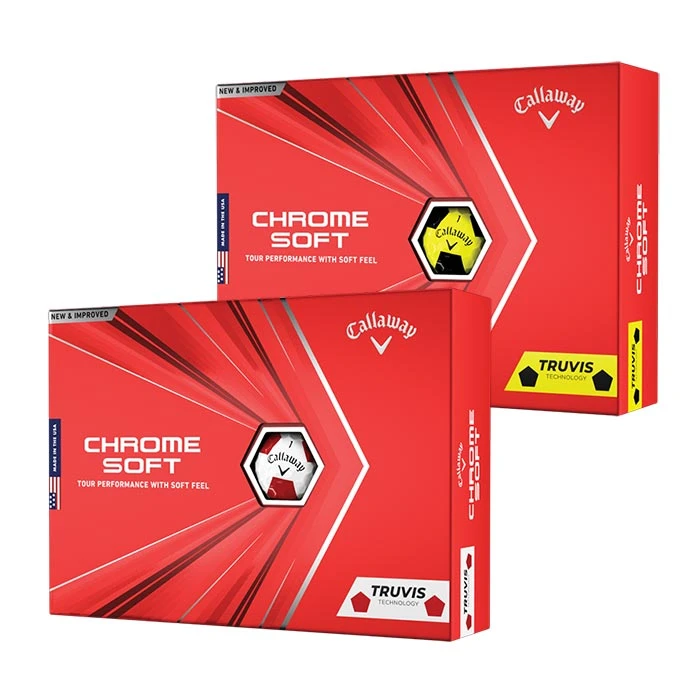 Callaway Chrome Soft Truvis Golf Ball 3 Callaway Chrome Soft Truvis Golf Ball