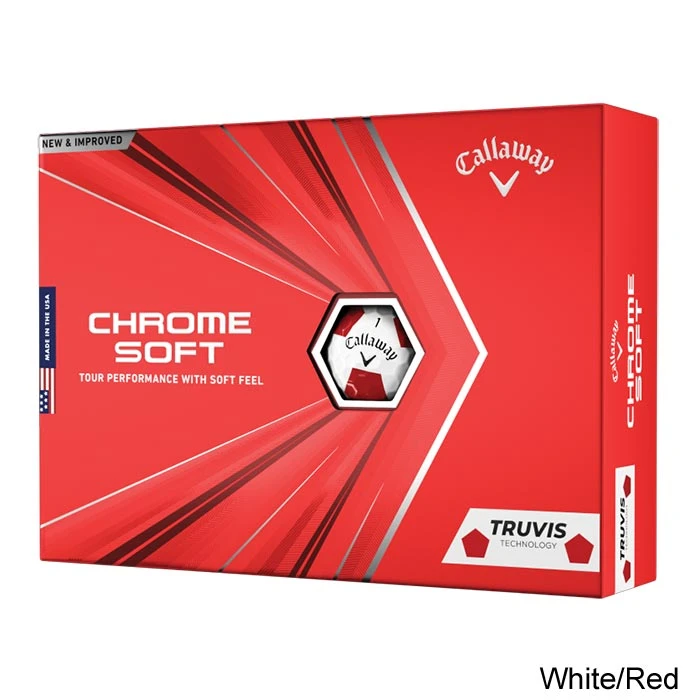 Callaway Chrome Soft Truvis Golf Ball 4 Callaway Chrome Soft Truvis Golf Ball - Image 2