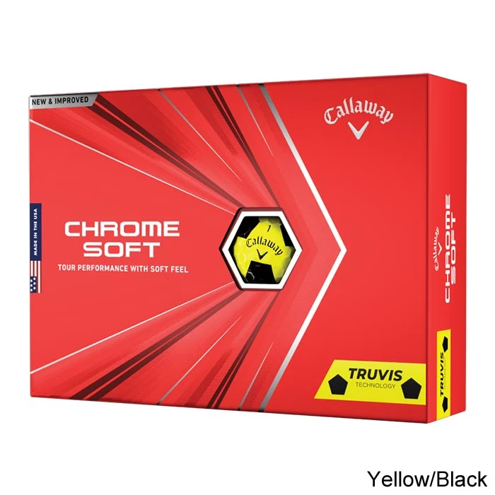 Callaway Chrome Soft Truvis Golf Ball 9 Callaway Chrome Soft Truvis Golf Ball - Image 7