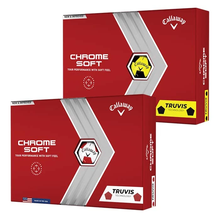 Callaway Chrome Soft Truvis 22 Golf Ball 3 Callaway Chrome Soft Truvis 22 Golf Ball