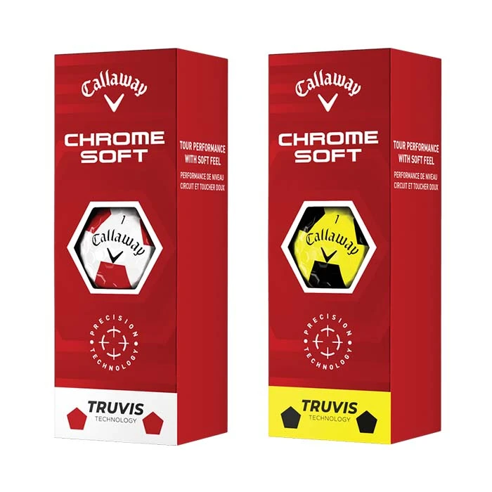 Callaway Chrome Soft Truvis 22 Golf Ball 6 Callaway Chrome Soft Truvis 22 Golf Ball - Image 4