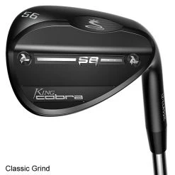 Cobra KING Black Wedge With SnakeBite Grooves 9 Cobra KING Black Wedge With SnakeBite Grooves -FAIRWAY GOLF Sales CBA0874b