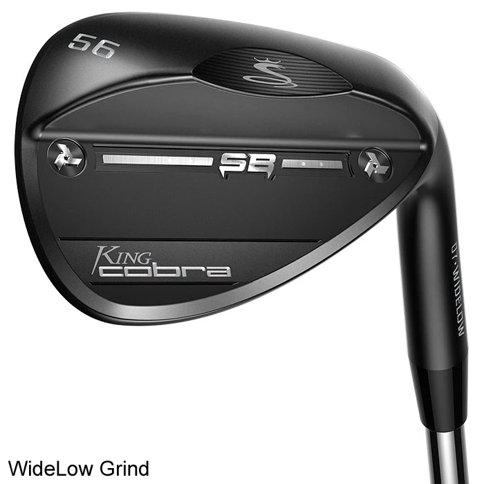 Cobra KING Black Wedge With SnakeBite Grooves 6 Cobra KING Black Wedge With SnakeBite Grooves - Image 4