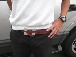 Canterbury Genuine Leather Belts (#014058) -FAIRWAY GOLF Sales CBY0022 22d