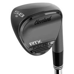 Cleveland RTX Full Face Black Satin Wedge -FAIRWAY GOLF Sales CLD0402a