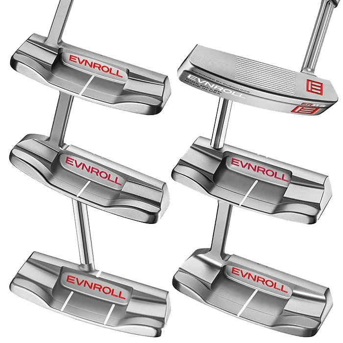 Evnroll Classic Series Blade Silver Satin Finish Putters 3 Evnroll Classic Series Blade Silver Satin Finish Putters