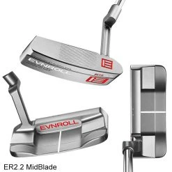 Evnroll Classic Series Blade Silver Satin Finish Putters 18 Evnroll Classic Series Blade Silver Satin Finish Putters -FAIRWAY GOLF Sales EVN0011e