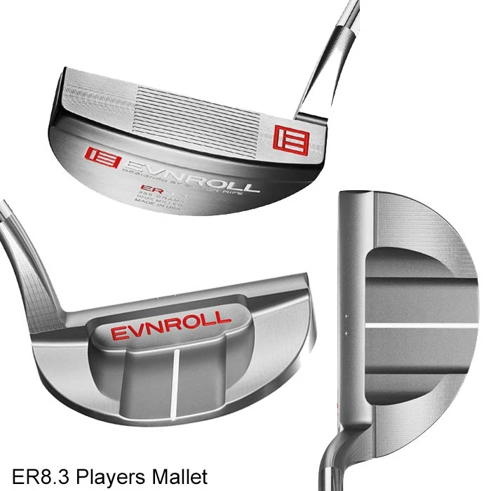 Evnroll Classic Series Mallet Silver Satin Finish Putters 7 Evnroll Classic Series Mallet Silver Satin Finish Putters - Image 5