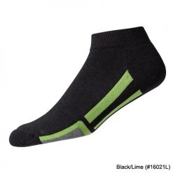 FootJoy Dry Fashion Sport Black Socks -FAIRWAY GOLF Sales FTJ1053 1053b
