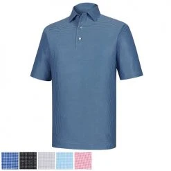 FootJoy Heather Lisle Houndstooth Self Collar