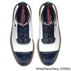 Footjoy Premiere Tarlow Cleated Laced Series Shoes 27 Footjoy Premiere Tarlow Cleated Laced Series Shoes -FAIRWAY GOLF Sales FTJ1305j