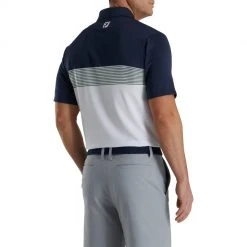 Footjoy Color Block Lisle Self Collar 18 Footjoy Color Block Lisle Self Collar -FAIRWAY GOLF Sales FTJ1346g