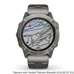 Garmin Fenix 6X Pro Solar GPS Golf Watch -FAIRWAY GOLF Sales GAR0026c