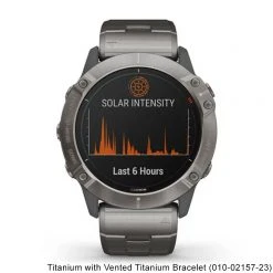 Garmin Fenix 6X Pro Solar GPS Golf Watch -FAIRWAY GOLF Sales GAR0026d