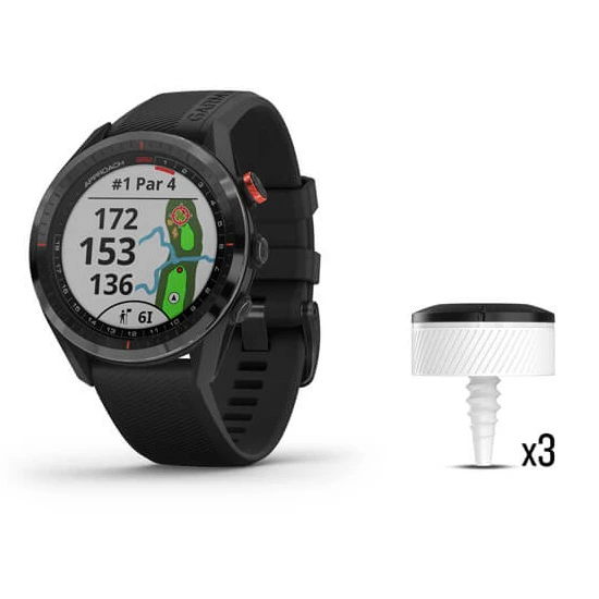 Garmin Approach S62 GPS Golf Watch W/Bundle 3 Garmin Approach S62 GPS Golf Watch W/Bundle
