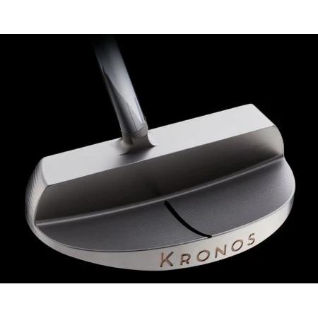 Kronos Golf Mandala Raw Stainless Steel Putter 3 Kronos Golf Mandala Raw Stainless Steel Putter