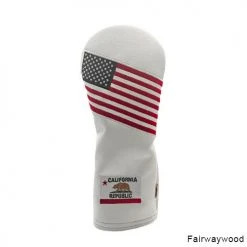 Other California Flag Ultra Leather Headcover -FAIRWAY GOLF Sales MIC1005 1005b