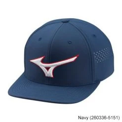 Mizuno Tour Flat Snapback Hat -FAIRWAY GOLF Sales MZN0673g