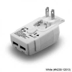 Naztech International Dual USB AC Chargers 3.1A -FAIRWAY GOLF Sales NAZ0015 15b