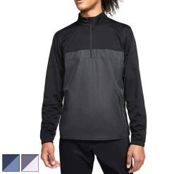 NikeGolf Nike Shield Victory 1/2-Zip Golf Jacket