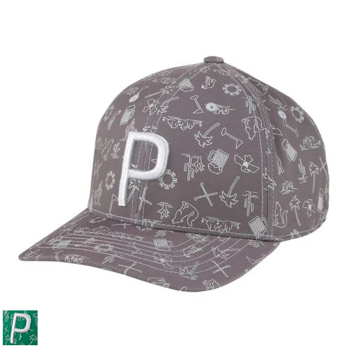 Puma Desert P Snapback Cap 3 Puma Desert P Snapback Cap