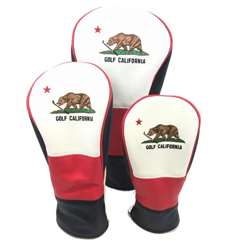 PRG Golf California Heritage Wood Covers 3 PRG Golf California Heritage Wood Covers