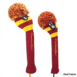 RocketTour Red Base Rugby Stripe Pom Pom Headcover -FAIRWAY GOLF Sales ROC0006 6d