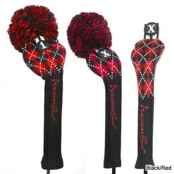 RocketTour Argyle Pom Pom Headcover 12 RocketTour Argyle Pom Pom Headcover -FAIRWAY GOLF Sales ROC0008 8b