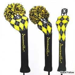 RocketTour Argyle Pom Pom Headcover 13 RocketTour Argyle Pom Pom Headcover -FAIRWAY GOLF Sales ROC0008 8c