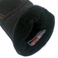 Rose & Fire Black Raw Denim Headcover Set -FAIRWAY GOLF Sales RSF0045 45e