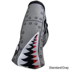 Rose & Fire Bomber/Warhawk Premium USA Leather Putter Covers -FAIRWAY GOLF Sales RSF0055d