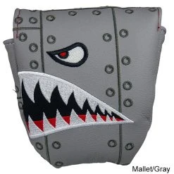 Rose & Fire Bomber/Warhawk Premium USA Leather Putter Covers -FAIRWAY GOLF Sales RSF0055f