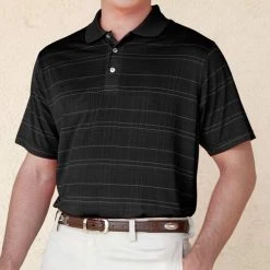 San Diego Gifts San Diego Gift Three Color Textured Stripe Polo Shirts -FAIRWAY GOLF Sales SAG0025 25f
