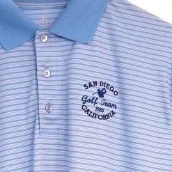 San Diego Gifts San Diego Gift Stripe Polo Shirts (#2727) -FAIRWAY GOLF Sales SAG0027b