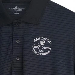 San Diego Gifts San Diego Gift Stripe Polo Shirts (#2727) -FAIRWAY GOLF Sales SAG0027f