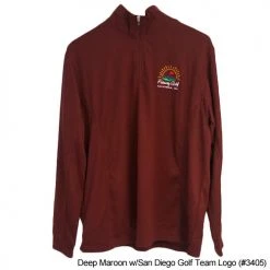 San Diego Gifts San Diego Gift Vansport Mesh 1/4 Zip Tech Pullovers (#3405) -FAIRWAY GOLF Sales SAG0031 31c