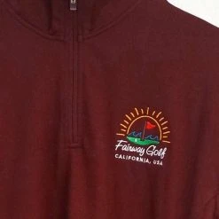 San Diego Gifts San Diego Gift Vansport Mesh 1/4 Zip Tech Pullovers (#3405) -FAIRWAY GOLF Sales SAG0031 31d