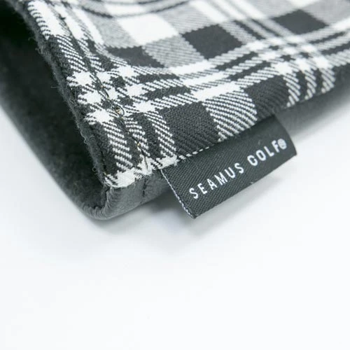 Seamus Golf Leather Monogrammed Scott Tartan Head Covers 8 Seamus Golf Leather Monogrammed Scott Tartan Head Covers - Image 6