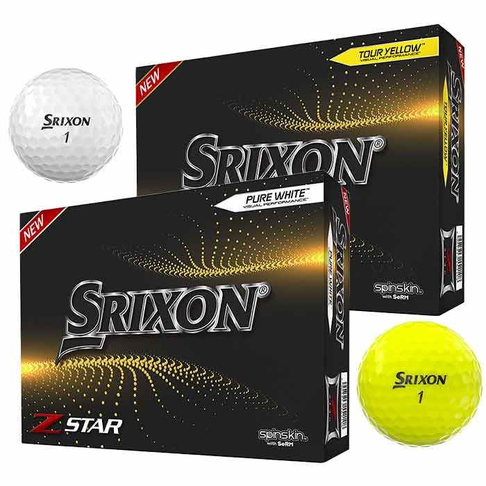Srixon Z-Star Golf Balls 3 Srixon Z-Star Golf Balls
