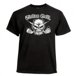 TattooGolf Tattoo Golf Skull Ll T Shirts (#T010) -FAIRWAY GOLF Sales TAT10000094b