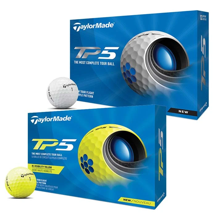 TaylorMade TP5 Golf Balls 3 TaylorMade TP5 Golf Balls