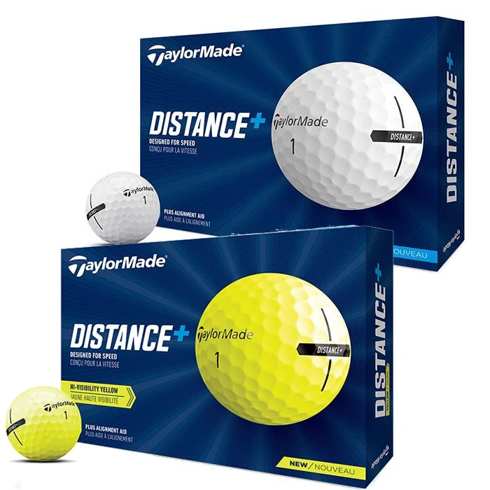 TaylorMade Distance+ Golf Balls 3 TaylorMade Distance+ Golf Balls