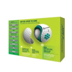TaylorMade Soft Response Golf Ball 12 TaylorMade Soft Response Golf Ball -FAIRWAY GOLF Sales TAY1554c
