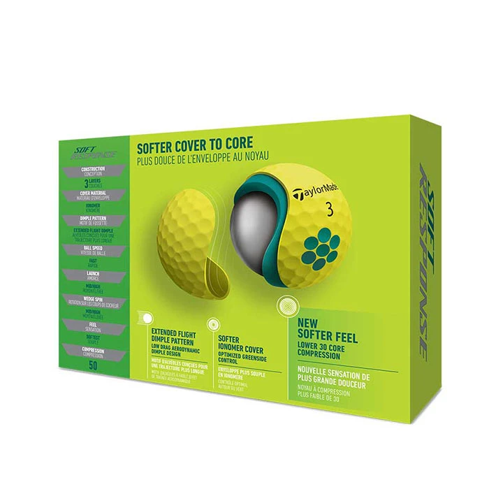 TaylorMade Soft Response Golf Ball 9 TaylorMade Soft Response Golf Ball - Image 7